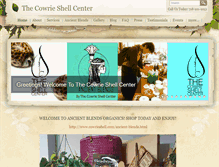 Tablet Screenshot of cowrieshell.com